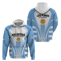Argentina Rugby Hoodie World Cup 2023 Los Pumas Go Champion - Wonder Print Shop