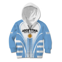 Argentina Rugby Kid Hoodie World Cup 2023 Los Pumas Go Champion - Wonder Print Shop