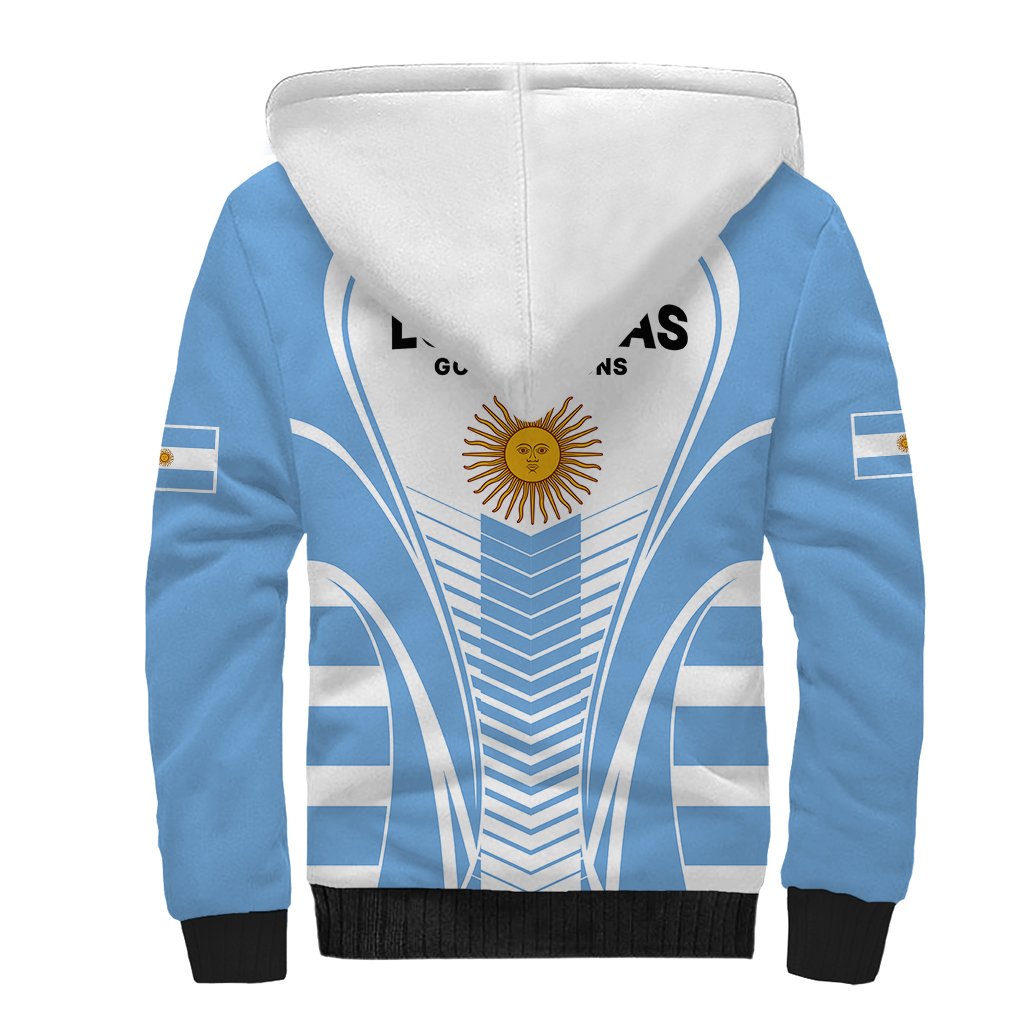 Argentina Rugby Sherpa Hoodie World Cup 2023 Los Pumas Go Champion - Wonder Print Shop