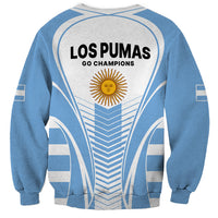 Argentina Rugby Sweatshirt World Cup 2023 Los Pumas Go Champion - Wonder Print Shop