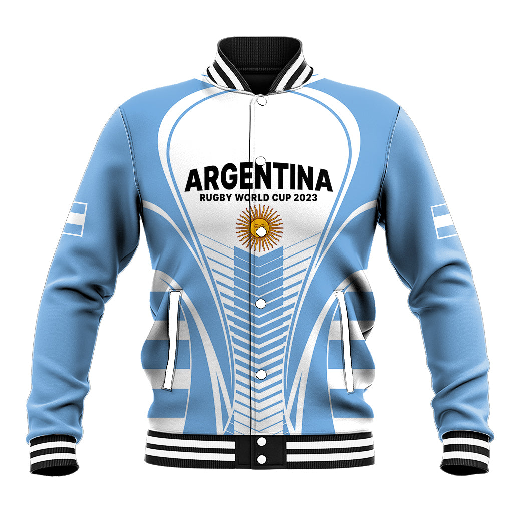 Custom Argentina Rugby Baseball Jacket World Cup 2023 Los Pumas Go Champion LT9 - Wonder Print Shop