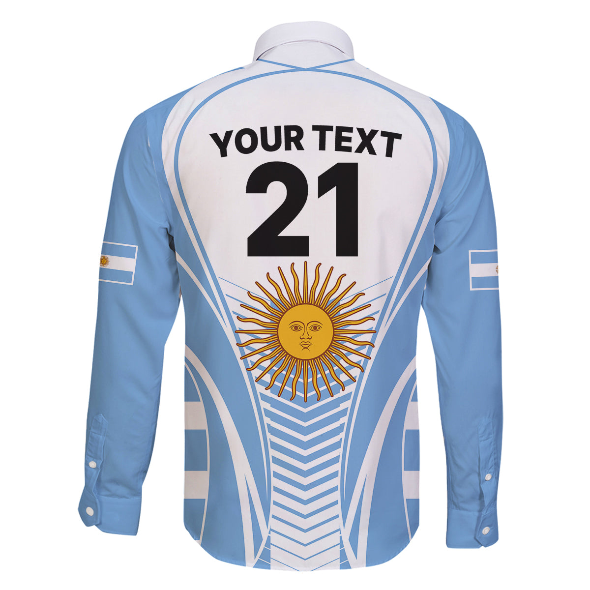 Custom Argentina Rugby Family Matching Short Sleeve Bodycon Dress and Hawaiian Shirt World Cup 2023 Los Pumas Go Champion - Wonder Print Shop