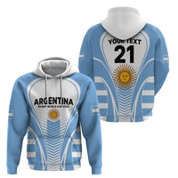 Custom Argentina Rugby Hoodie World Cup 2023 Los Pumas Go Champion - Wonder Print Shop