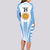 Custom Argentina Rugby Long Sleeve Bodycon Dress World Cup 2023 Los Pumas Go Champion - Wonder Print Shop