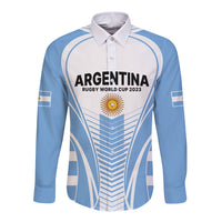 Custom Argentina Rugby Long Sleeve Button Shirt World Cup 2023 Los Pumas Go Champion - Wonder Print Shop