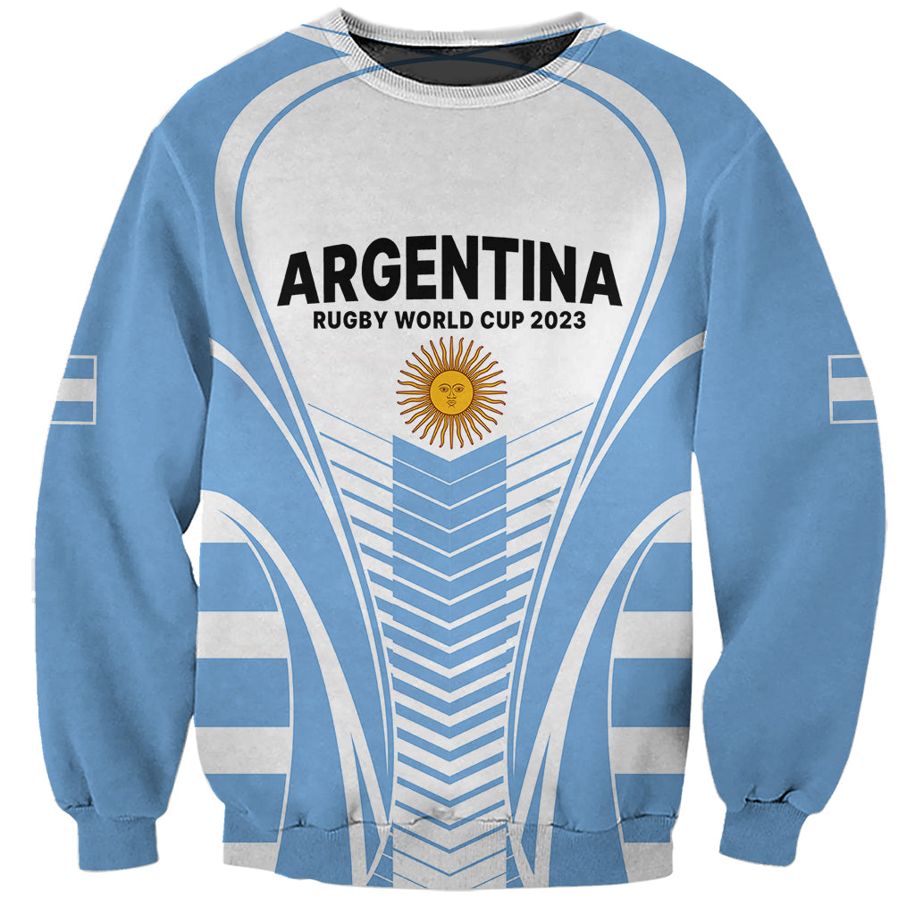 Custom Argentina Rugby Sweatshirt World Cup 2023 Los Pumas Go Champion - Wonder Print Shop