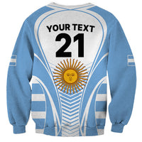 Custom Argentina Rugby Sweatshirt World Cup 2023 Los Pumas Go Champion - Wonder Print Shop