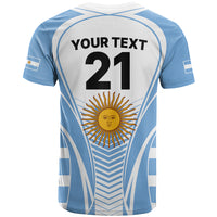 Custom Argentina Rugby T Shirt World Cup 2023 Los Pumas Go Champion - Wonder Print Shop