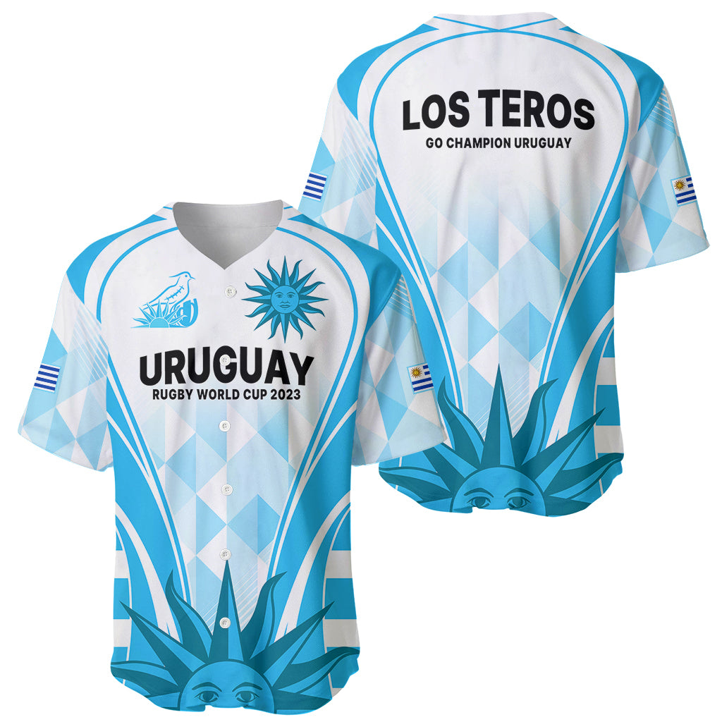 Uruguay Rugby Baseball Jersey World Cup 2023 Go Los Teros LT9 - Wonder Print Shop