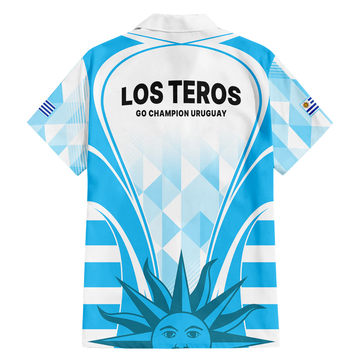 Uruguay Rugby Family Matching Off Shoulder Short Dress and Hawaiian Shirt World Cup 2023 Go Los Teros LT9 - Wonder Print Shop