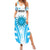 Uruguay Rugby Family Matching Summer Maxi Dress and Hawaiian Shirt World Cup 2023 Go Los Teros - Wonder Print Shop