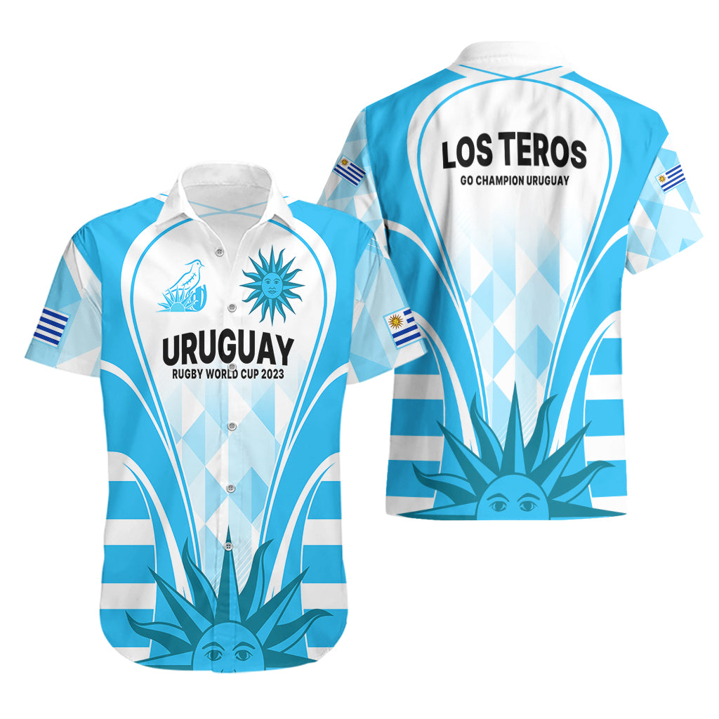 Uruguay Rugby Hawaiian Shirt World Cup 2023 Go Los Teros - Wonder Print Shop