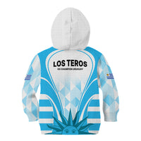 Uruguay Rugby Kid Hoodie World Cup 2023 Go Los Teros - Wonder Print Shop