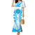 Custom Uruguay Rugby Family Matching Mermaid Dress and Hawaiian Shirt World Cup 2023 Go Los Teros LT9 - Wonder Print Shop