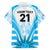 Custom Uruguay Rugby Family Matching Puletasi Dress and Hawaiian Shirt World Cup 2023 Go Los Teros - Wonder Print Shop