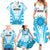 Custom Uruguay Rugby Family Matching Summer Maxi Dress and Hawaiian Shirt World Cup 2023 Go Los Teros - Wonder Print Shop