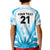 Custom Uruguay Rugby Kid Polo Shirt World Cup 2023 Go Los Teros - Wonder Print Shop