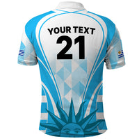 Custom Uruguay Rugby Polo Shirt World Cup 2023 Go Los Teros - Wonder Print Shop