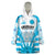 Custom Uruguay Rugby Wearable Blanket Hoodie World Cup 2023 Go Los Teros - Wonder Print Shop