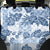 Vintage Hawaii Back Car Seat Cover Hibiscus Tapa Tribal With Hawaiian Quilt Pattern Blue LT9 - Wonder Print Shop