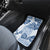 Vintage Hawaii Car Mats Hibiscus Tapa Tribal With Hawaiian Quilt Pattern Blue LT9 - Wonder Print Shop