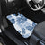 Vintage Hawaii Car Mats Hibiscus Tapa Tribal With Hawaiian Quilt Pattern Blue LT9 - Wonder Print Shop