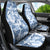 Vintage Hawaii Car Seat Cover Hibiscus Tapa Tribal With Hawaiian Quilt Pattern Blue LT9 - Wonder Print Shop