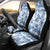 Vintage Hawaii Car Seat Cover Hibiscus Tapa Tribal With Hawaiian Quilt Pattern Blue LT9 - Wonder Print Shop