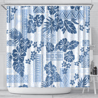 vintage-hawaii-shower-curtain-hibiscus-tapa-tribal-with-hawaiian-quilt-pattern-blue