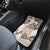 Vintage Hawaii Car Mats Hibiscus Tapa Tribal With Hawaiian Quilt Pattern Gold LT9 - Wonder Print Shop