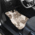 Vintage Hawaii Car Mats Hibiscus Tapa Tribal With Hawaiian Quilt Pattern Gold LT9 - Wonder Print Shop