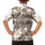 Vintage Hawaii Kid Hawaiian Shirt Hibiscus Tapa Tribal With Hawaiian Quilt Pattern Gold - Wonder Print Shop