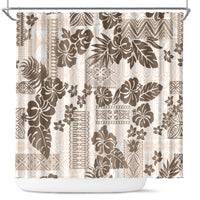 vintage-hawaii-shower-curtain-hibiscus-tapa-tribal-with-hawaiian-quilt-pattern-gold