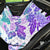 Vintage Hawaii Back Car Seat Cover Hibiscus Tapa Tribal With Hawaiian Quilt Pattern Purple LT9 - Wonder Print Shop