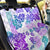 Vintage Hawaii Back Car Seat Cover Hibiscus Tapa Tribal With Hawaiian Quilt Pattern Purple LT9 - Wonder Print Shop