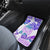 Vintage Hawaii Car Mats Hibiscus Tapa Tribal With Hawaiian Quilt Pattern Purple LT9 - Wonder Print Shop