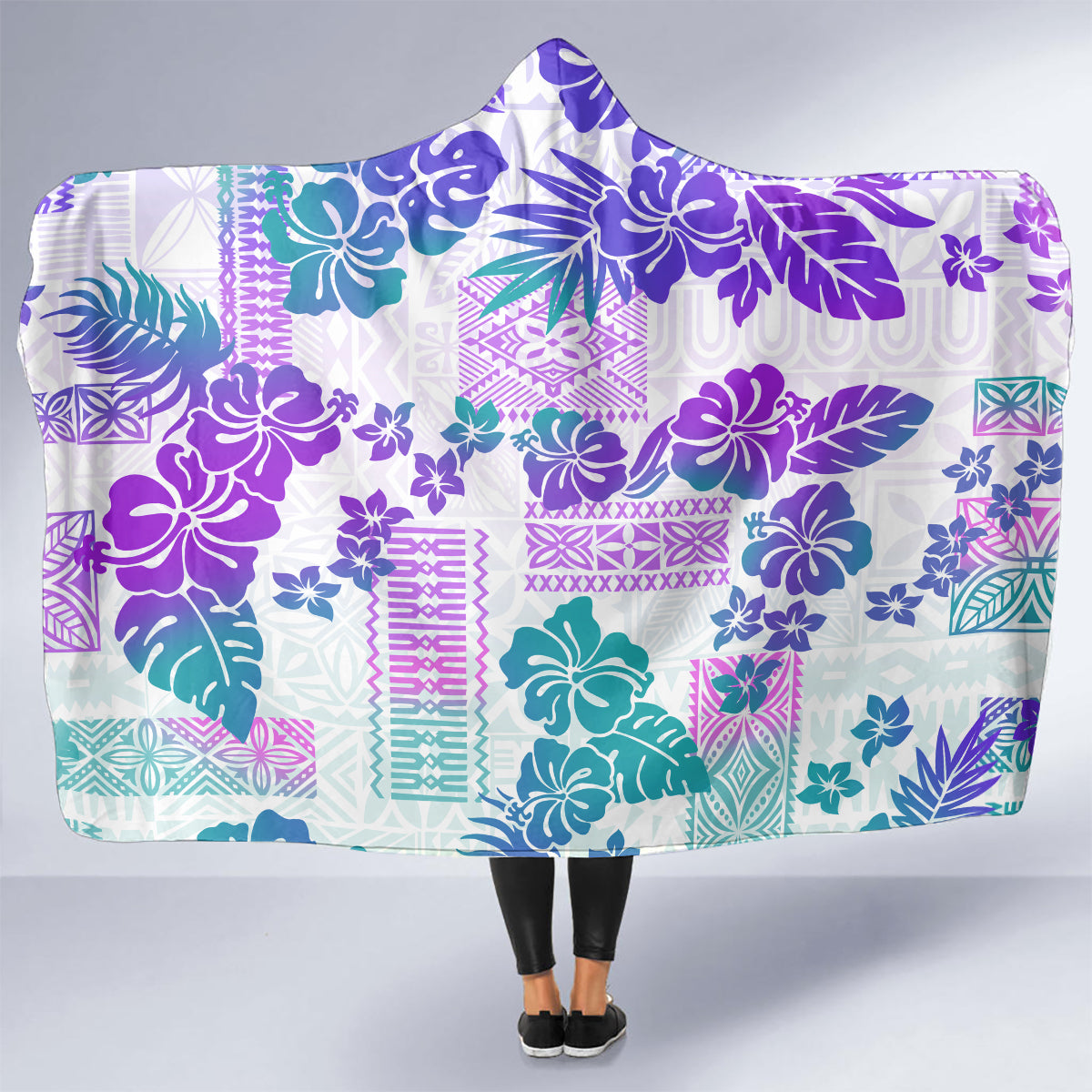 vintage-hawaii-hooded-blanket-hibiscus-tapa-tribal-with-hawaiian-quilt-pattern-purple