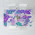 Vintage Hawaii Tablecloth Hibiscus Tapa Tribal With Hawaiian Quilt Pattern Purple - Wonder Print Shop