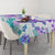 Vintage Hawaii Tablecloth Hibiscus Tapa Tribal With Hawaiian Quilt Pattern Purple - Wonder Print Shop