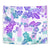Vintage Hawaii Tapestry Hibiscus Tapa Tribal With Hawaiian Quilt Pattern Purple - Wonder Print Shop