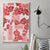 Vintage Hawaii Canvas Wall Art Hibiscus Tapa Tribal With Hawaiian Quilt Pattern Red LT9 - Wonder Print Shop