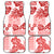Vintage Hawaii Car Mats Hibiscus Tapa Tribal With Hawaiian Quilt Pattern Red LT9 - Wonder Print Shop