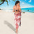 Vintage Hawaii Sarong Hibiscus Tapa Tribal With Hawaiian Quilt Pattern Red - Wonder Print Shop