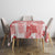 Vintage Hawaii Tablecloth Hibiscus Tapa Tribal With Hawaiian Quilt Pattern Red - Wonder Print Shop