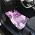 Vintage Hawaii Car Mats Hibiscus Tapa Tribal With Hawaiian Quilt Pattern Violet LT9 - Wonder Print Shop