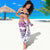 Vintage Hawaii Sarong Hibiscus Tapa Tribal With Hawaiian Quilt Pattern Violet - Wonder Print Shop