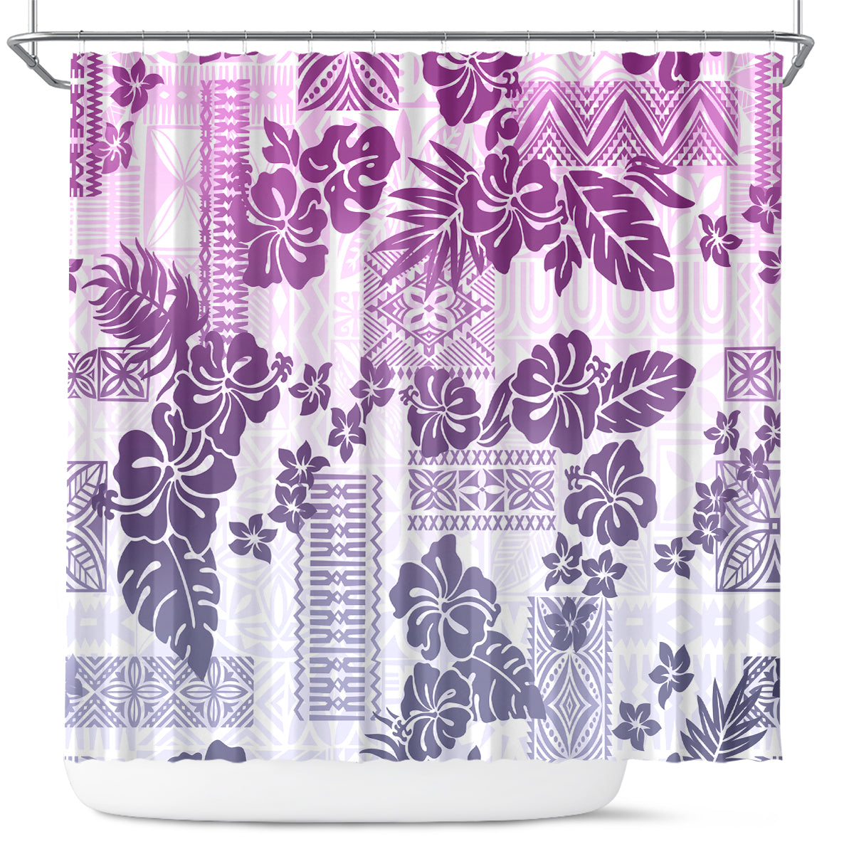 vintage-hawaii-shower-curtain-hibiscus-tapa-tribal-with-hawaiian-quilt-pattern-violet