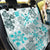 Hawaii Tapa Tribal Back Car Seat Cover With Hawaiian Quilt Pattern Aqua LT9 - Wonder Print Shop