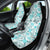 Hawaii Tapa Tribal Car Seat Cover With Hawaiian Quilt Pattern Aqua LT9 - Wonder Print Shop