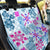 Hawaii Tapa Tribal Back Car Seat Cover With Hawaiian Quilt Pattern Blue LT9 - Wonder Print Shop